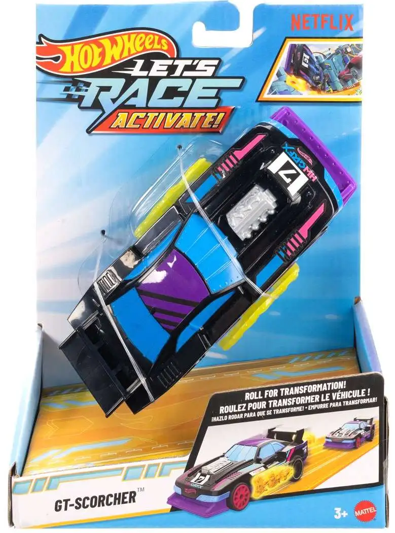 Hot Wheels Let's Race Activate! GT Scorcher Vehicle