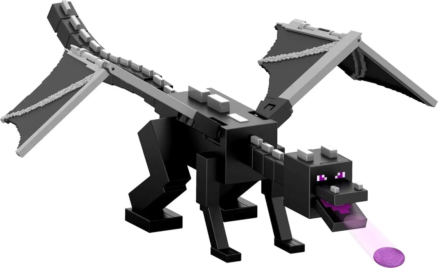 Minecraft Dragons Breath Attack Ender Dragon Action Figure Set Mattel ...