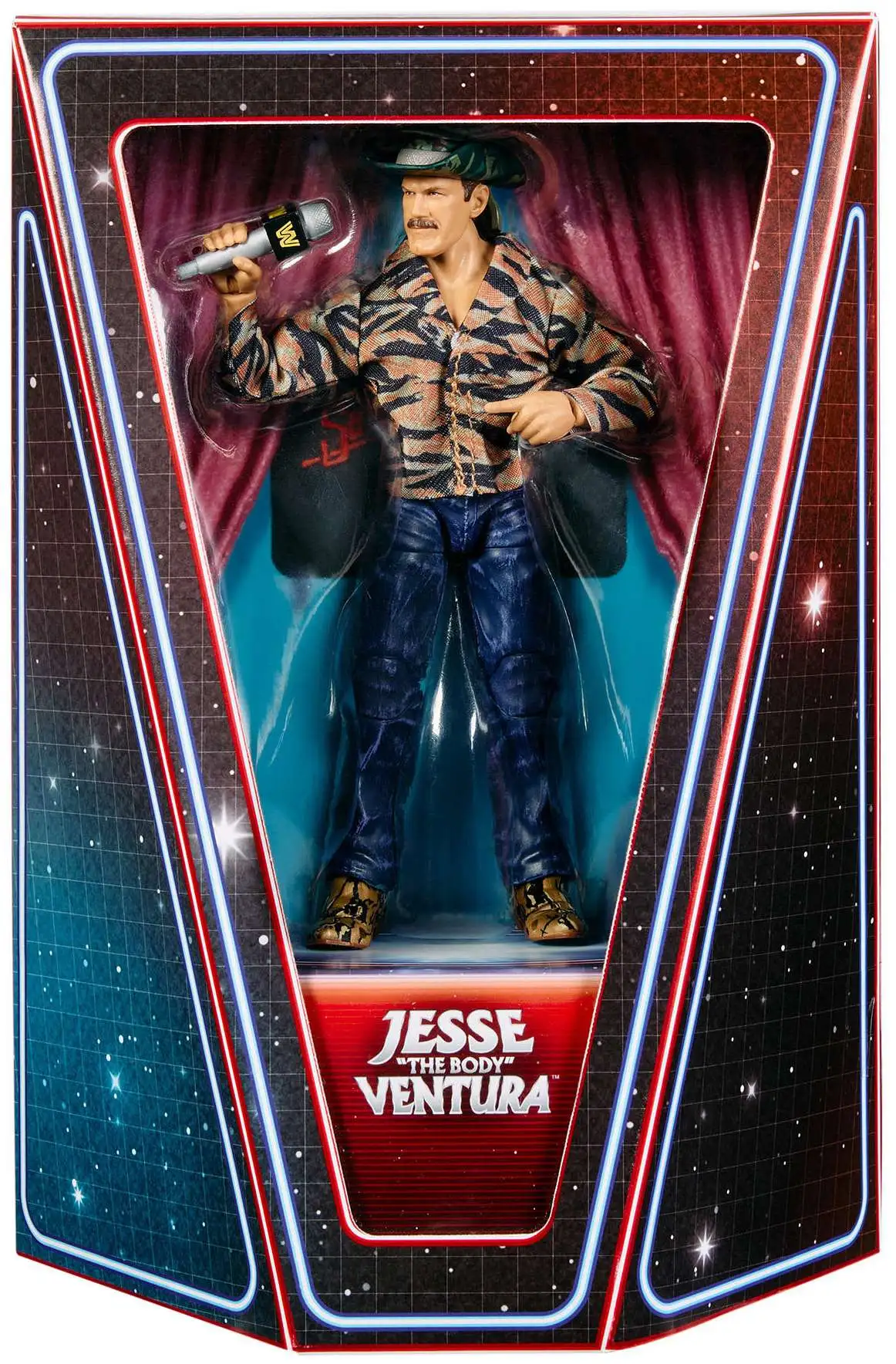 WWE Wrestling Ultimate Edition Saturday Night's Main Event Jesse "The Body" Ventura Action Figure