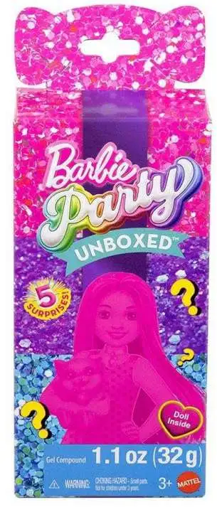 Barbie Party Unboxed Glam Party Series Chelsea Mystery Pack