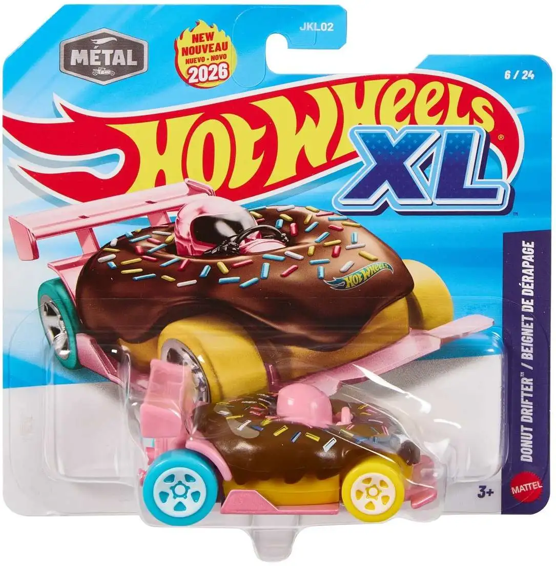 Hot Wheels XL Donut Drifter Die Cast Car #5/24