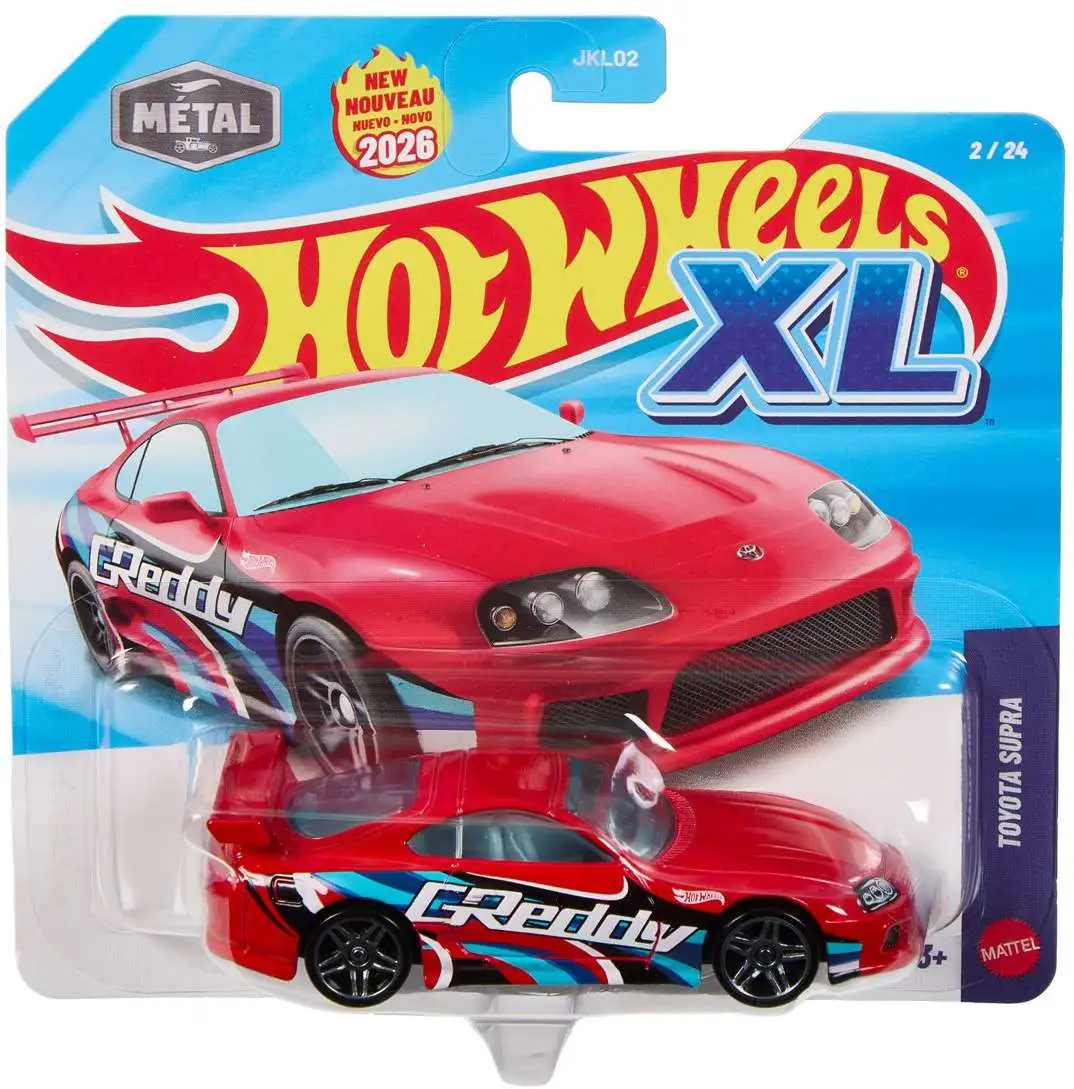 Hot Wheels XL Toyota Supra Die Cast Car #2/24