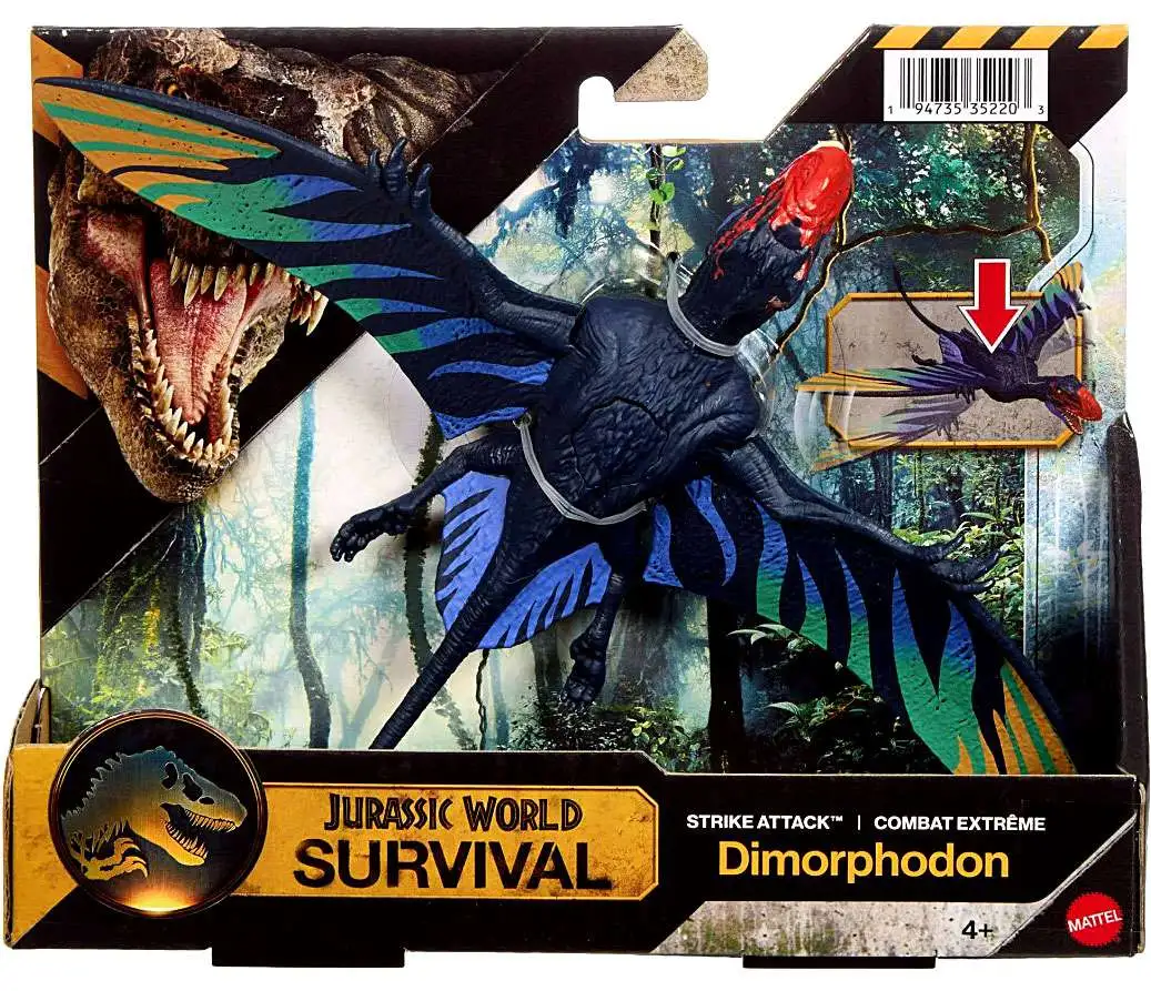 Jurassic World Survival Strike Attack Dimorphodon Action Figure