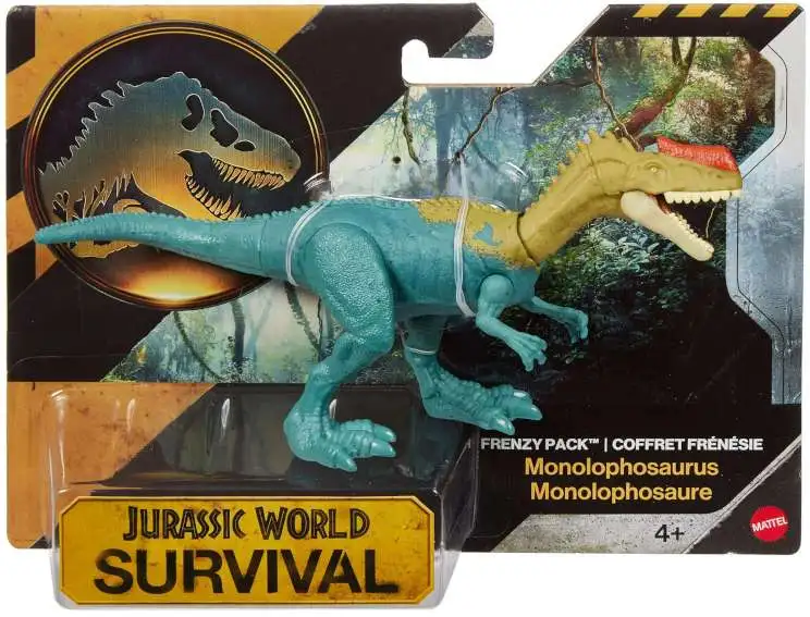 Jurassic World Survival Frenzy Pack Monolophosaurus Action Figure