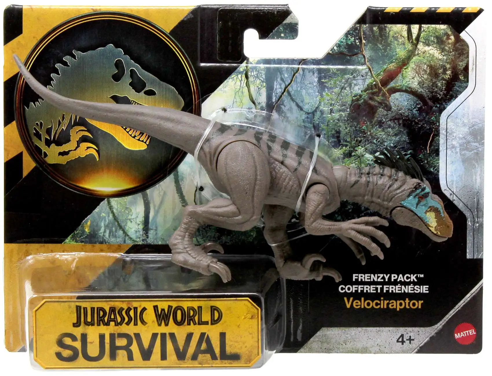 Jurassic World Survival Frenzy Pack Velociraptor Action Figure