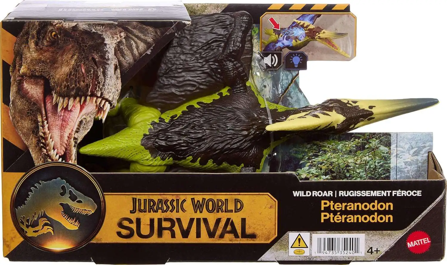 Jurassic World Survival Wild Roar Pteranodon Action Figure