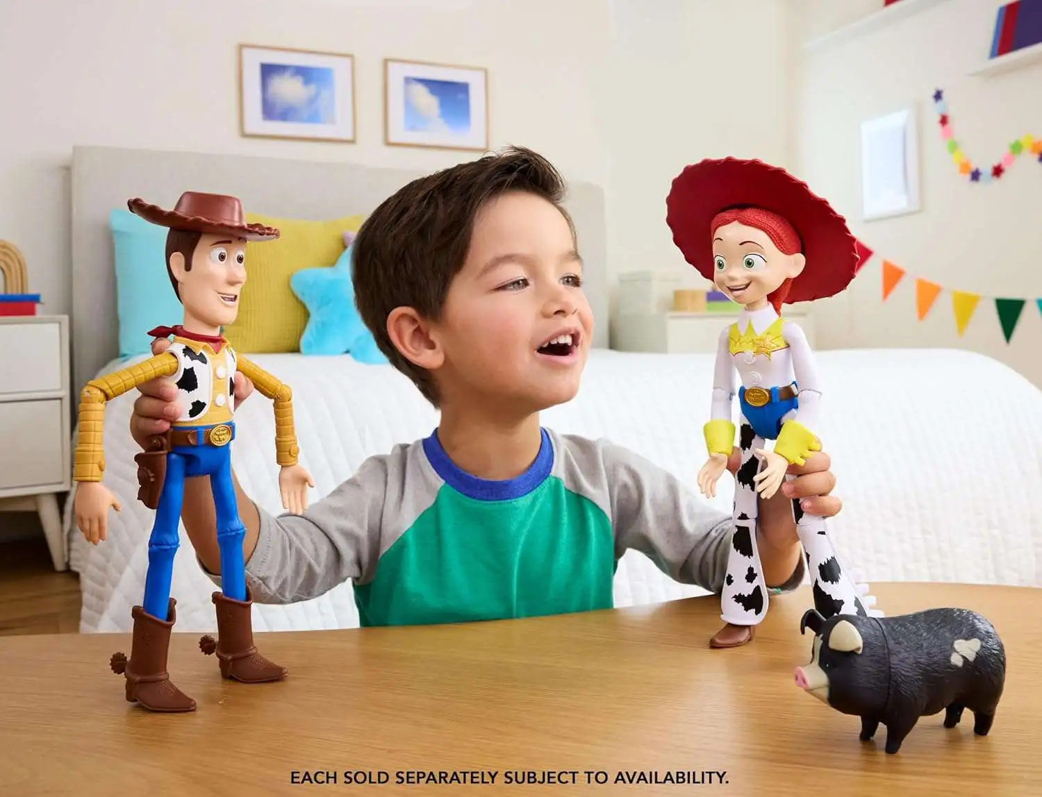 Disney Pixar Toy Story 5 Critter Talk Jessie Jimmy Dean 12 Action 