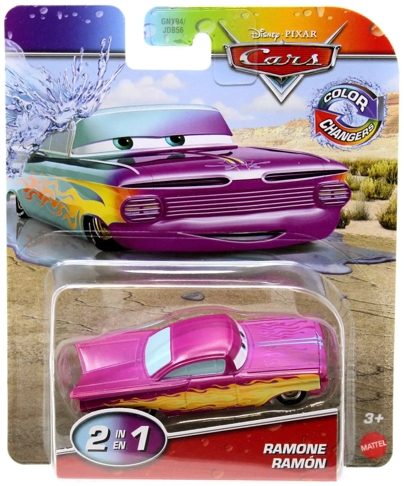 Disney / Pixar Cars Cars 3 Color Changers Ramone Diecast Car [Gree & Purple]