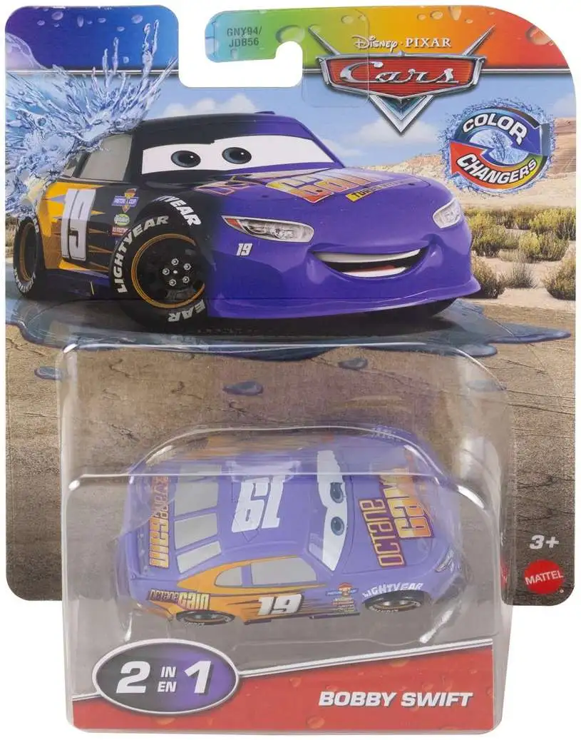 Disney / Pixar Cars Cars 3 Color Changers Bobby Swift Diecast Car [2026]