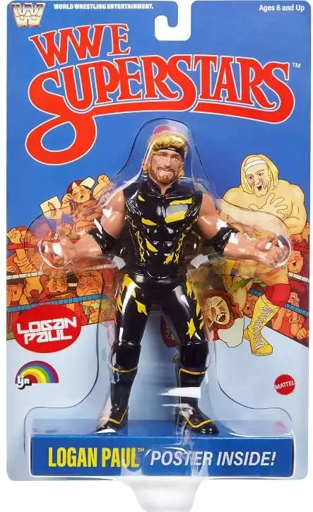 WWE Wrestling LJN Wrestling Superstars Logan Paul Action Figure [Blue Card]