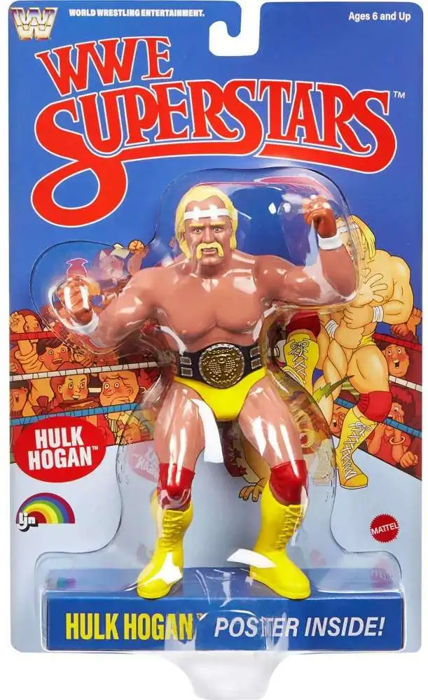 WWE Wrestling LJN Wrestling Superstars Hulk Hogan Action Figure