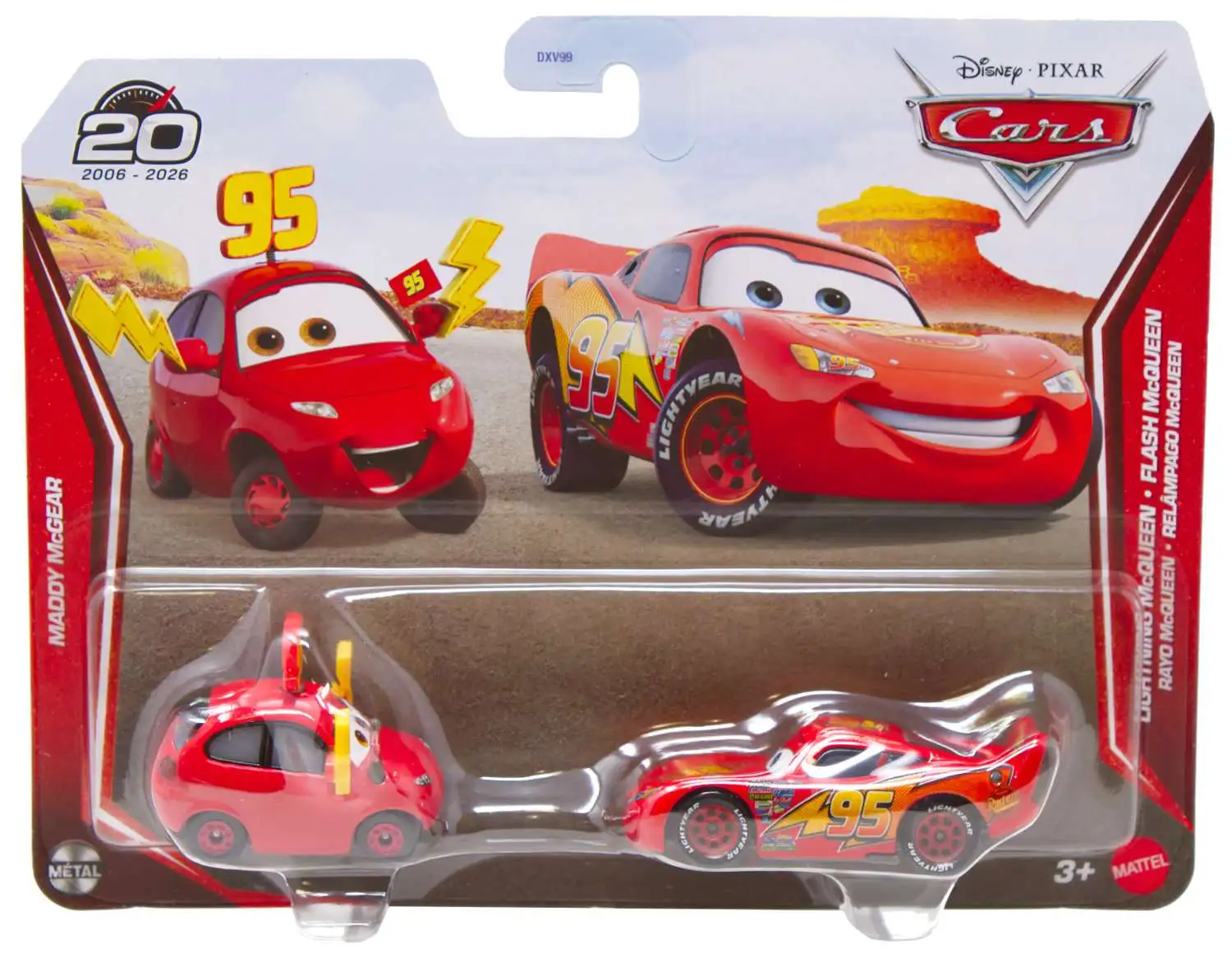 Disney Pixar Cars Metal Maddy McGear Lightning McQueen 155 Diecast