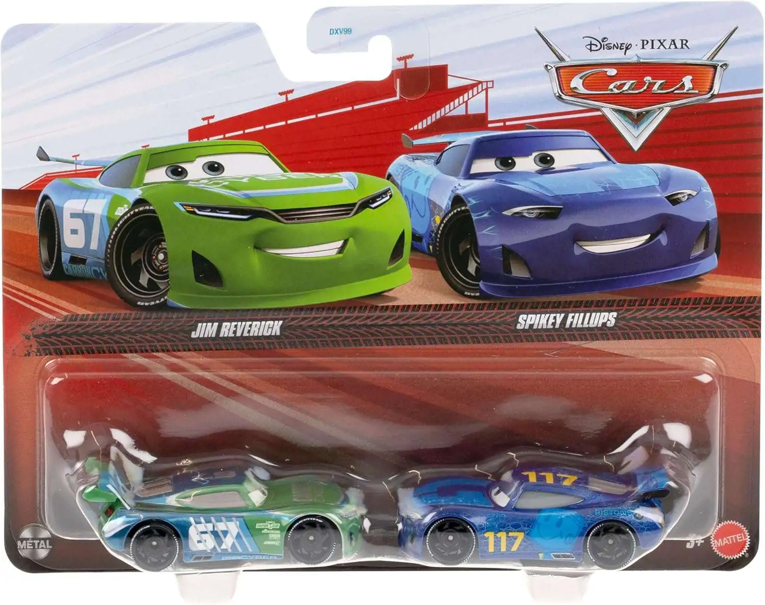 Disney Pixar Cars Metal Jim Reverick Spikey Fillups 155 Diecast