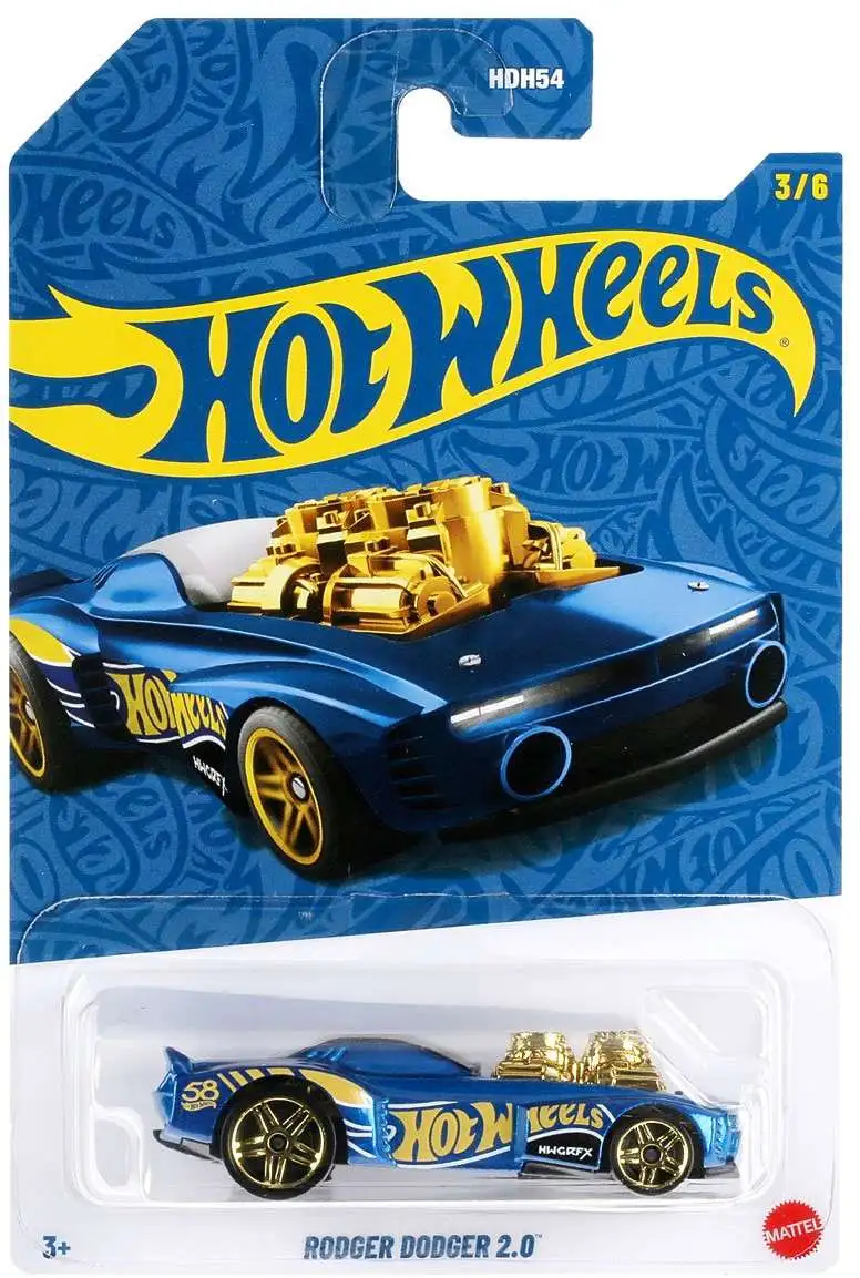 Hot Wheels 57th Anniversary 2026 Pearl and Chrome Rodger Dodger
