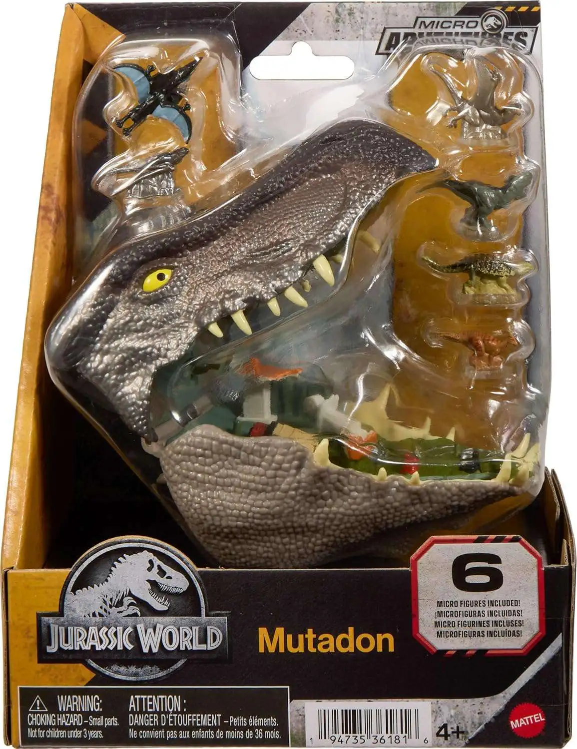 Jurassic World Rebirth Micro Adventures Mutadon Playset