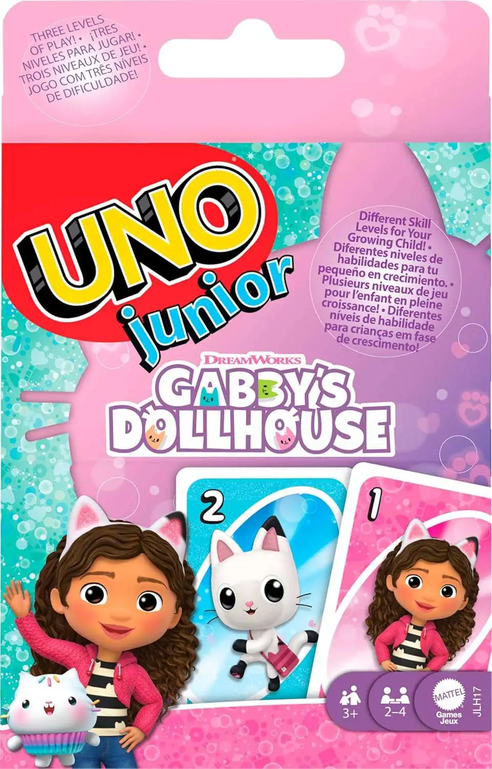 Gabby's Dollhouse UNO Junior Card Game