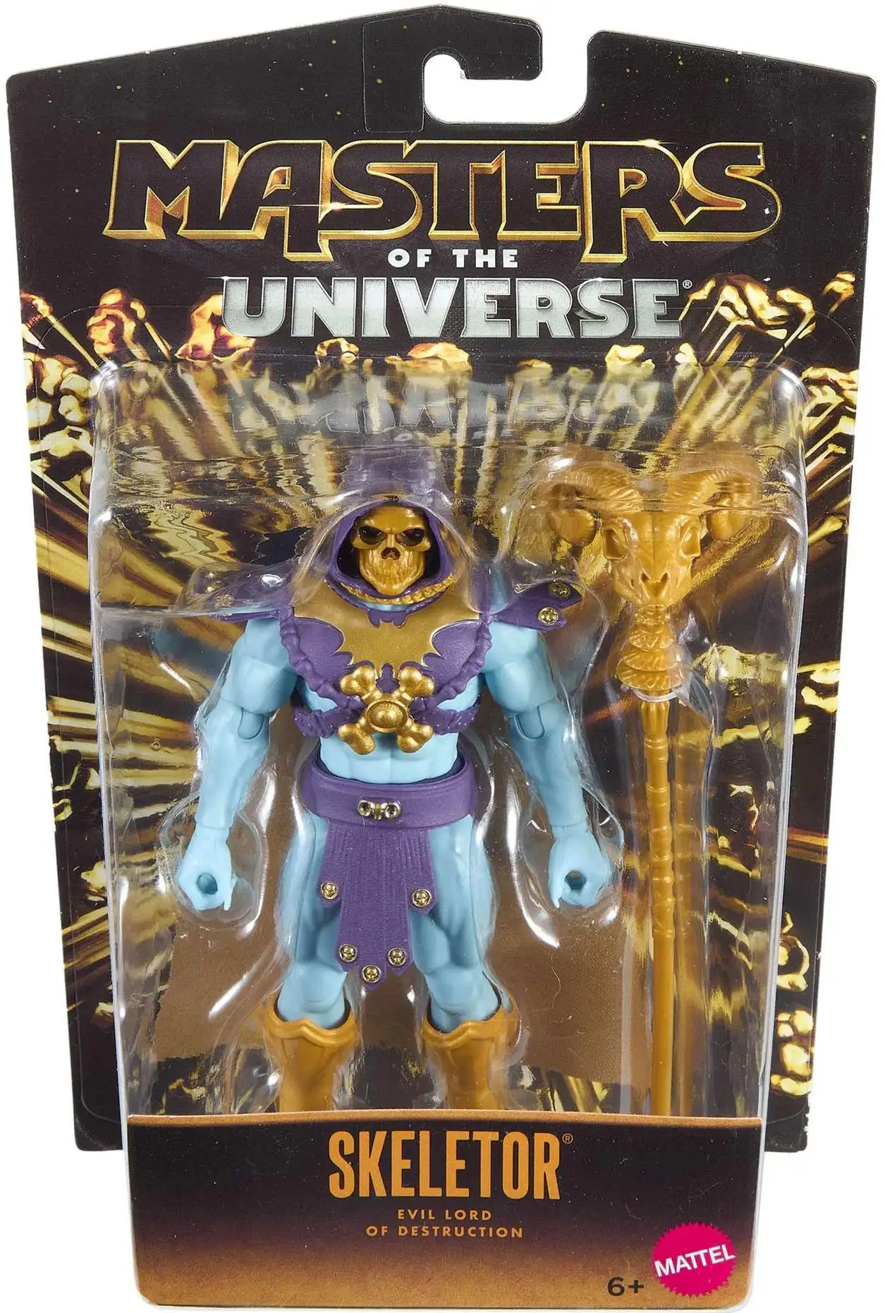 Masters of the Universe Skeletor Exclusive 5.5 Action Figure Gold 
