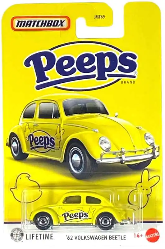 Matchbox Peeps '62 Volkswagen Beetle Diecast Car