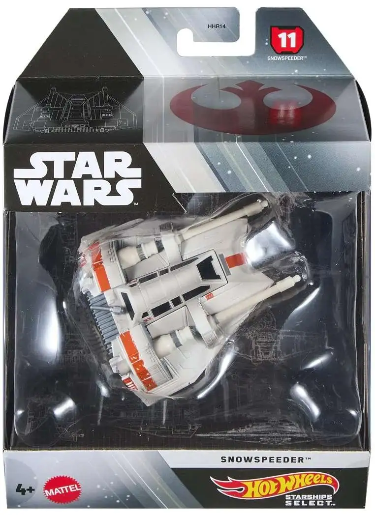 Hot Wheels Star Wars Starships Select Snowspeeder Diecast Vehicle [2026]