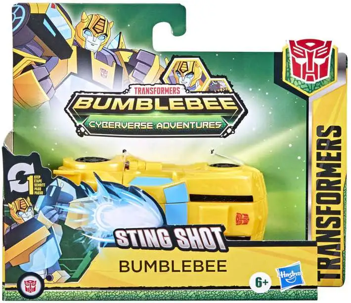 Transformers Cyberverse Adventures Bumblebee 4.25" Action Figure [1 Step Changer]