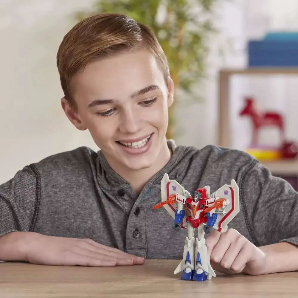 Transformers Cyberverse Adventures Dinobots Unite Starscream - Warrior Transformers Cyberverse Adventures Dinobots Unite Starscream - Warrior