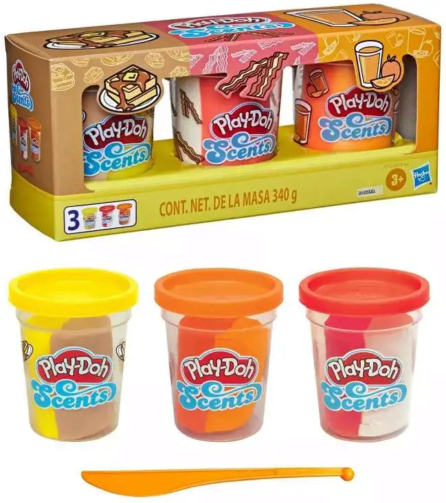 Play-Doh Scents BREAKFAST 12 Ounce 3-Pack