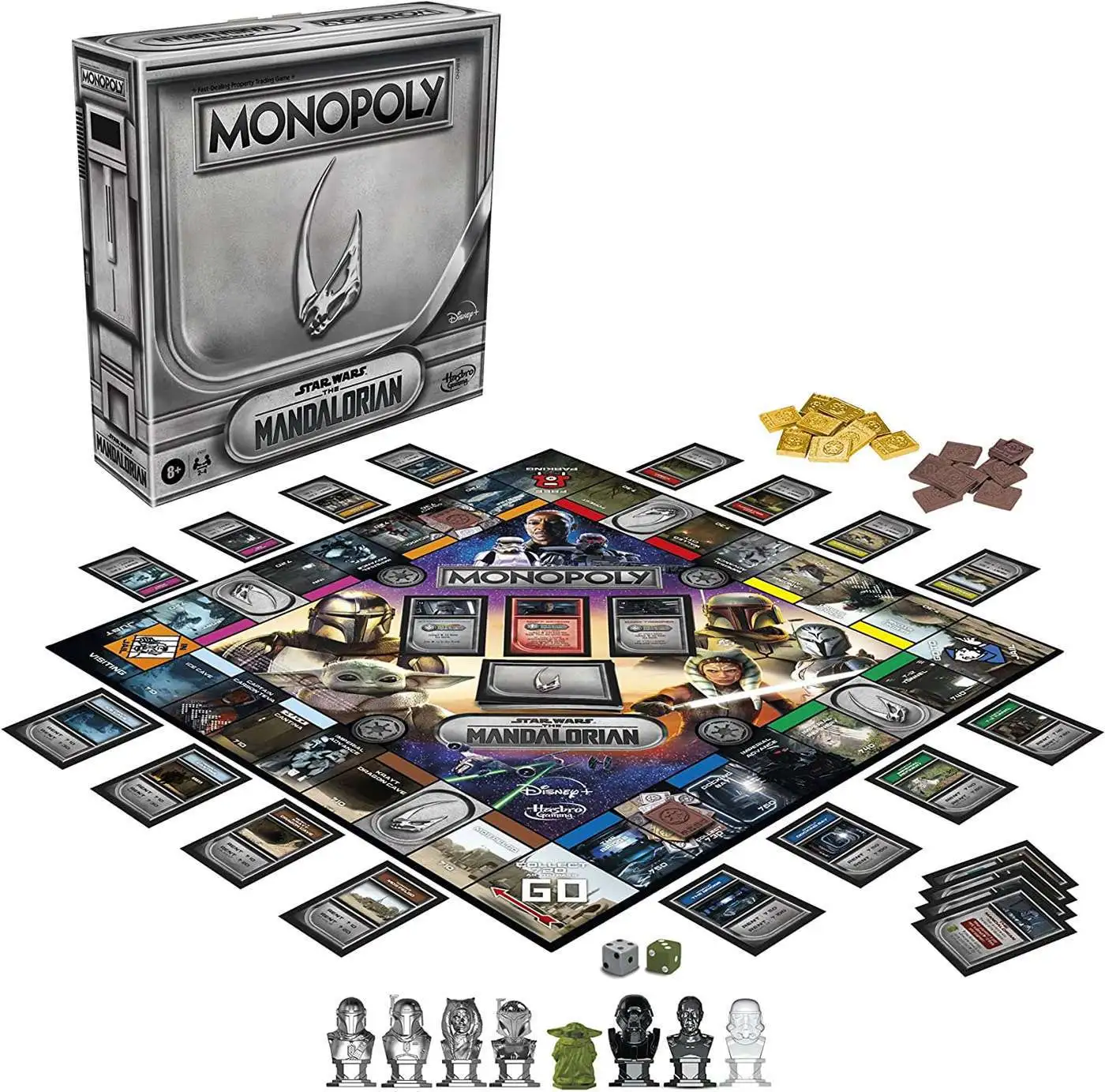 Star Wars The Mandalorian Season 2 Monopoly Board Game [Damaged Package]