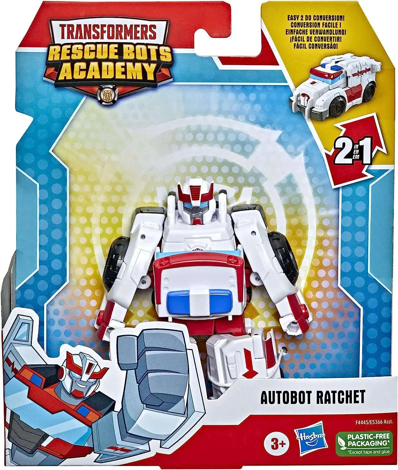 Transformers Rescue Bots Academy Ratchet 4.5" Action Figure