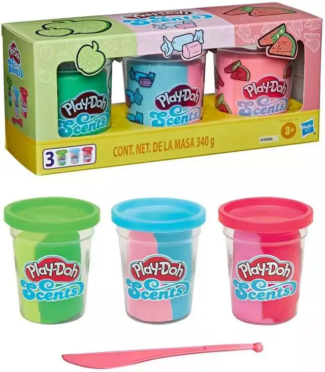 Play-Doh Scents CANDY 12 Ounce 3-Pack