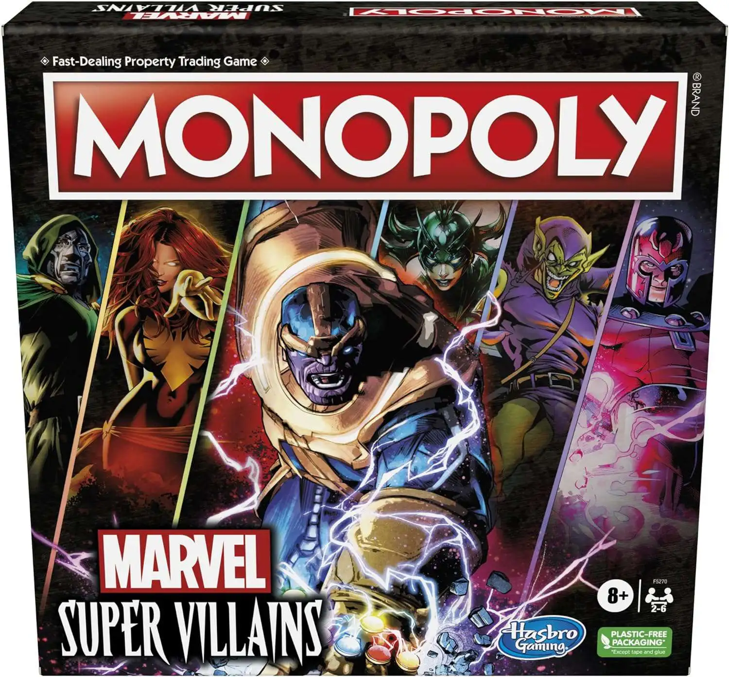 Monopoly Marvel Marvel Super Villains Board Game Hasbro