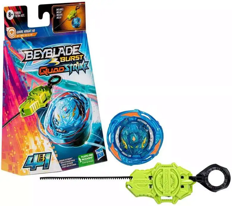 Beyblade Burst QuadStrike Whirl Knight K8 Starter Pack