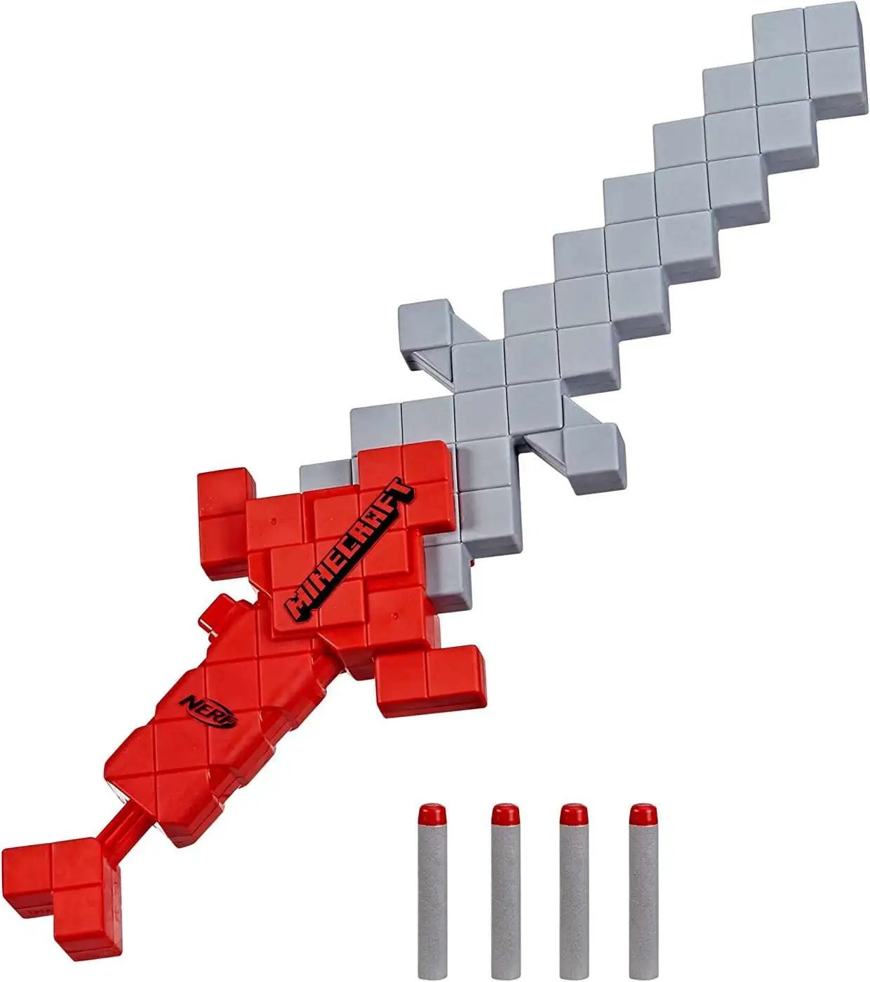 Minecraft Plastic Netherite Black Sword Toy Licensed Video Game