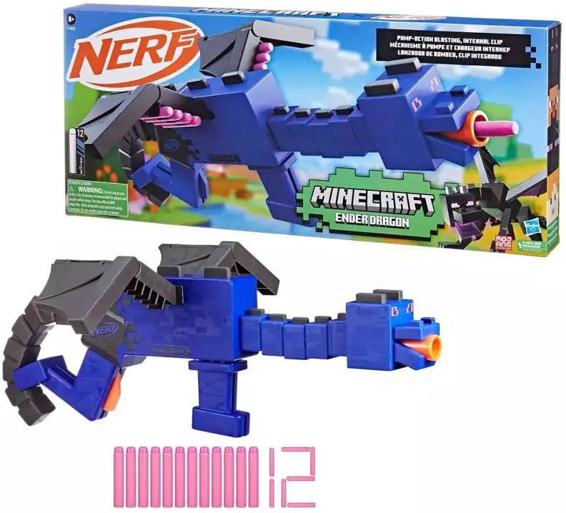 Minecraft Nerf Enderdragon Blaster