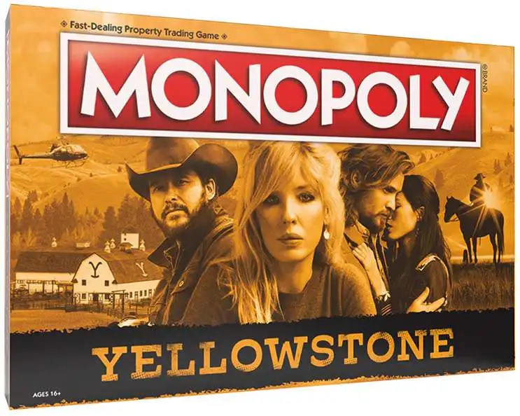 Monopoly Yellowstone Board Game