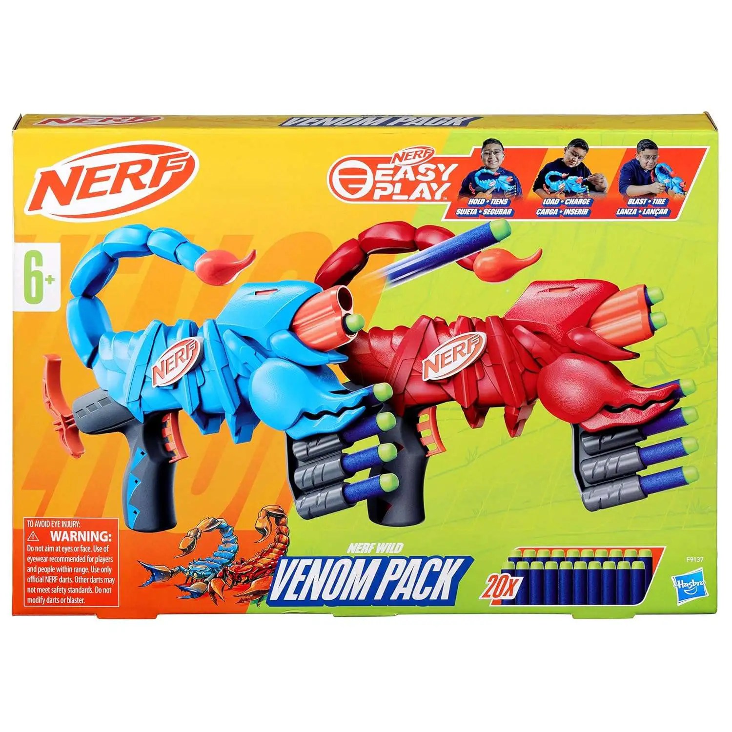 Nerf Pro Nerf Wild Venom Pack Exclusive Blaster 2-Pack