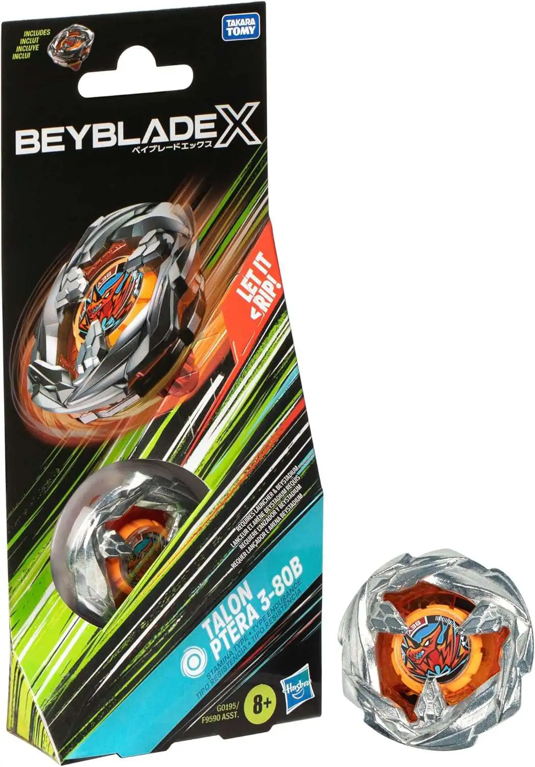 Beyblade X Talon Ptera 3-80B Booster