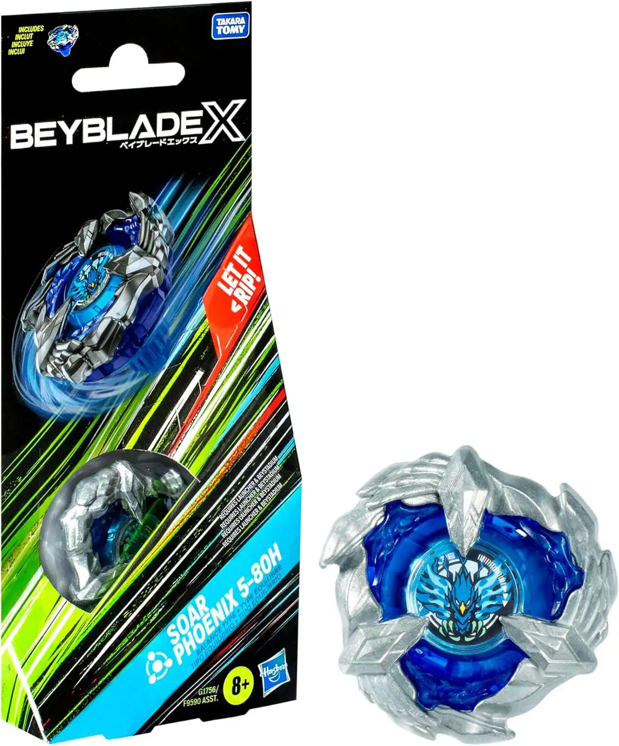Beyblade X Soar Phoenix 5-80H Booster Pack