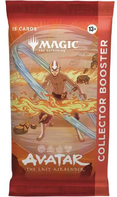 MtG Avatar the Last Airbender COLLECTOR Booster Pack [15 Cards]