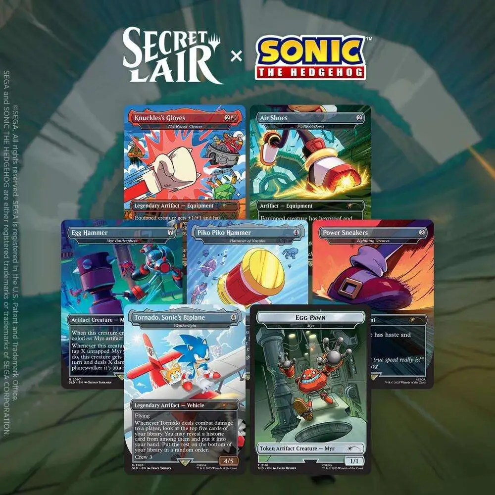 Magic The Gathering Trading Card Game Sonic the Hedgehog