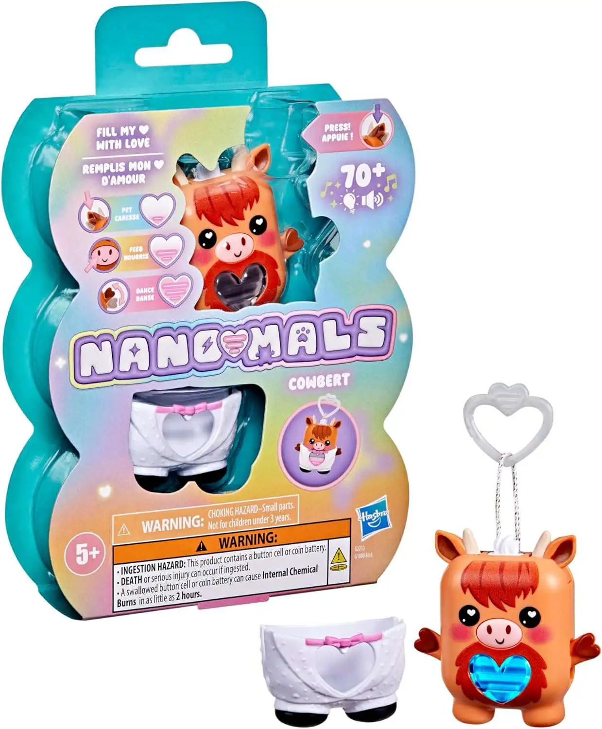 Nanomals Cowbert Virtual Pet
