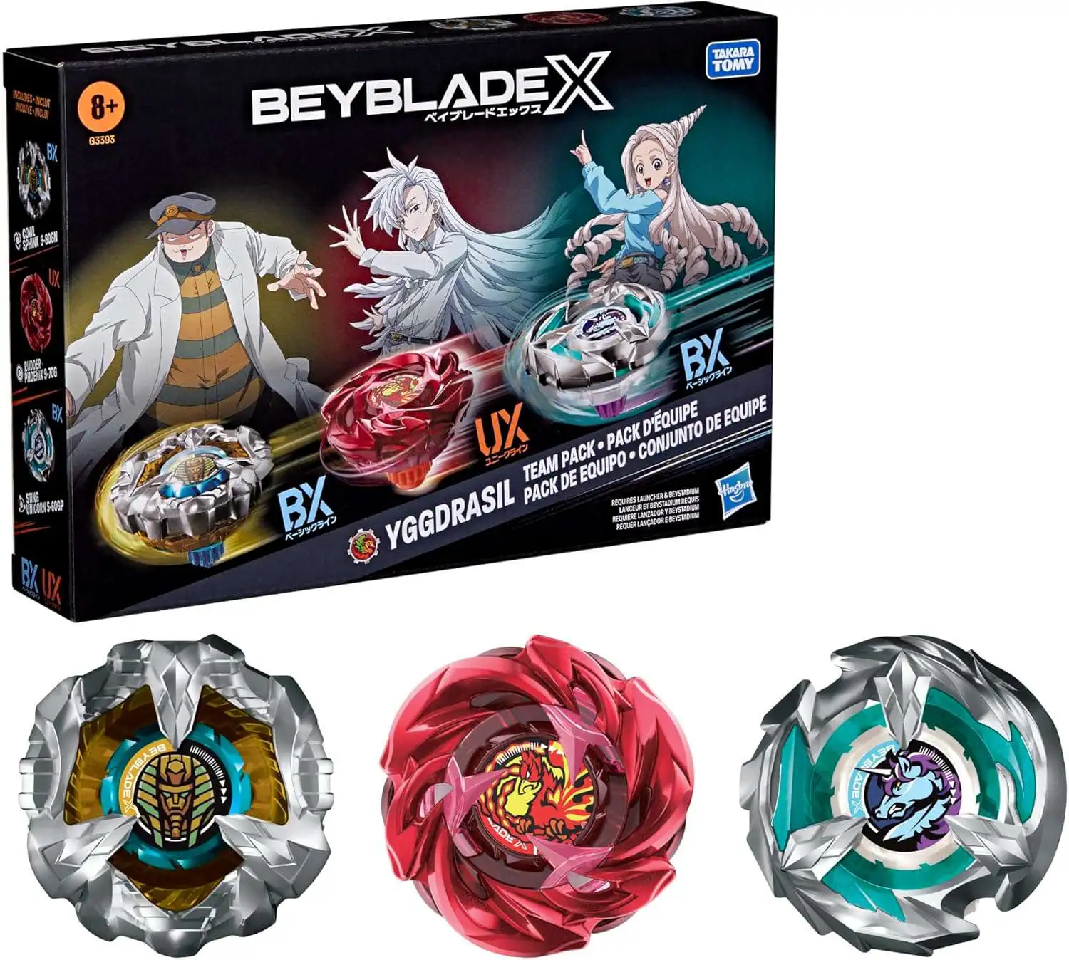 Beyblade X YGGDRASIL Team Pack