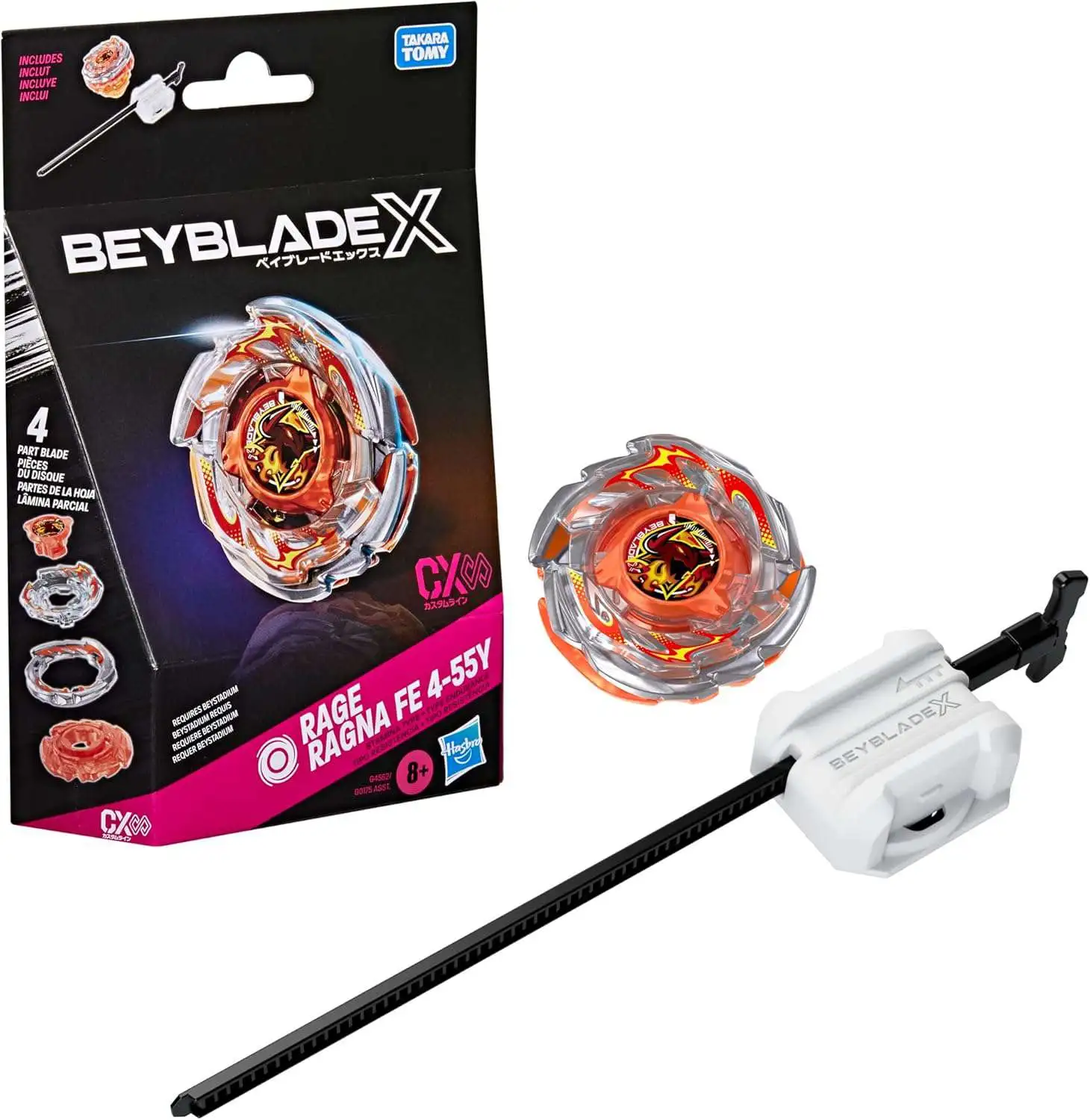 Beyblade X CX Infinity Rage Ragna FE 4-55Y Starter Pack Set (Pre-Order ships July)