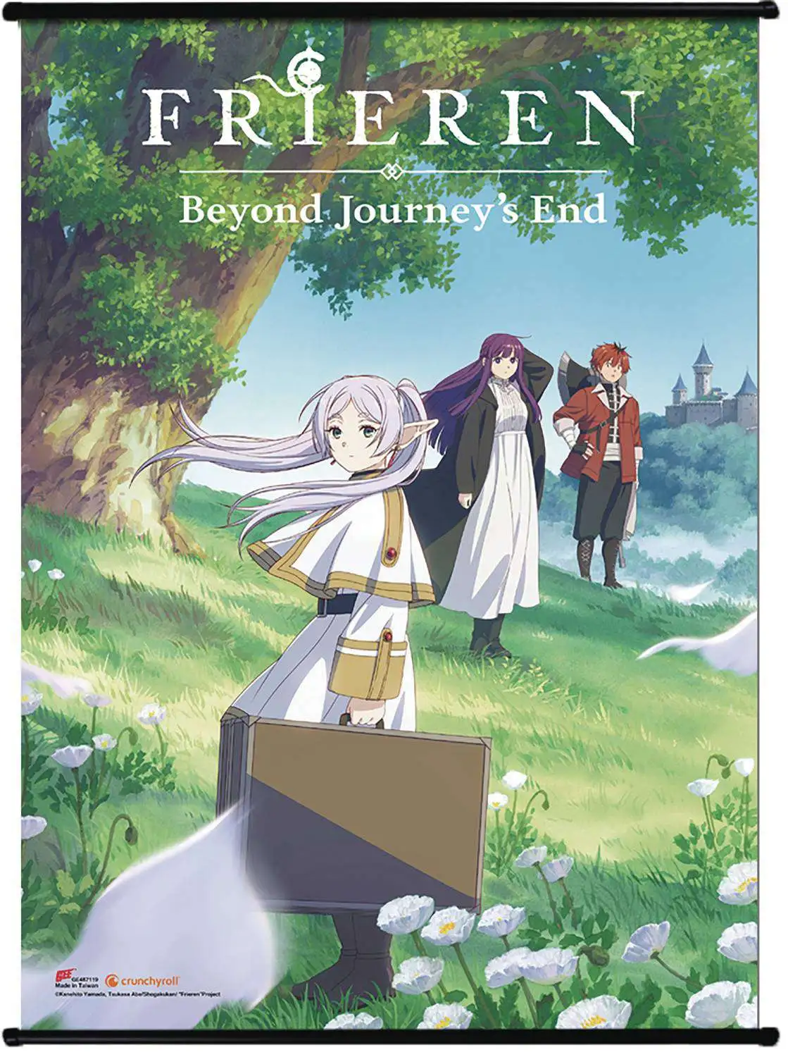 Frieren: Beyond Journeys End Frieren, Fern & Stark Life-Size Wall Scroll (Pre-Order ships January)