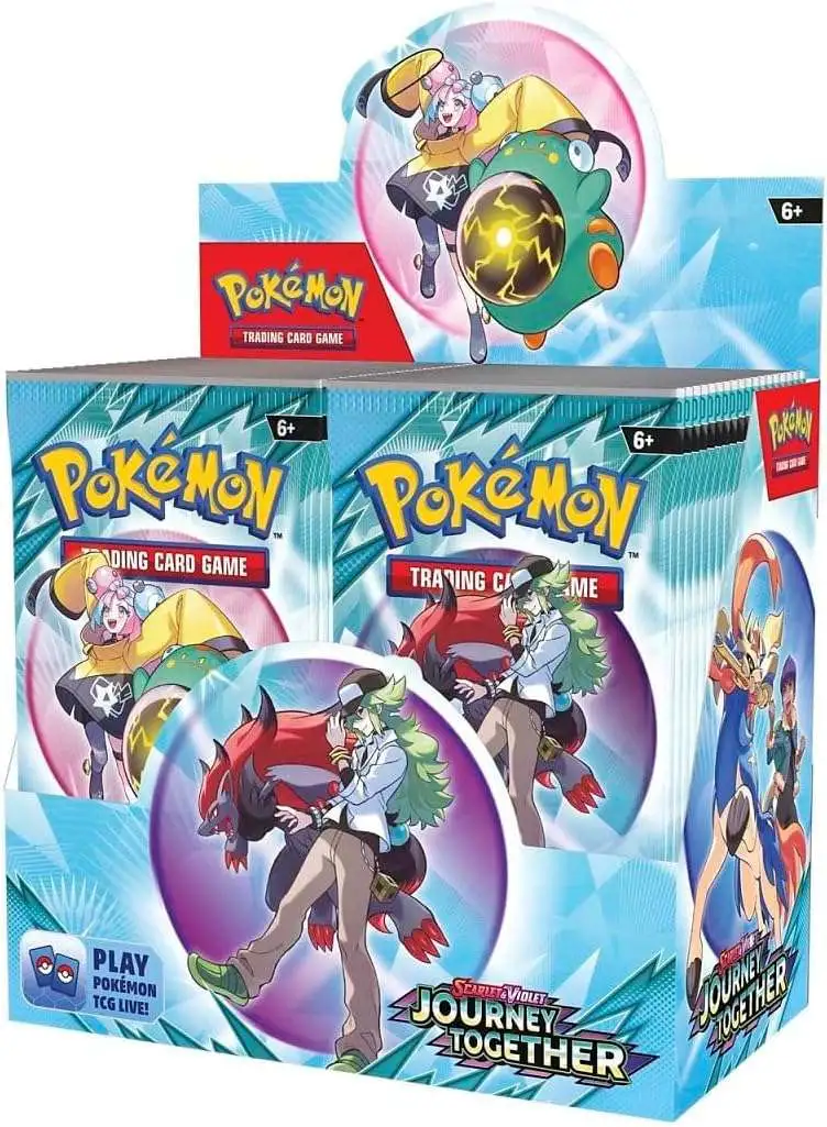 Pokemon Scarlet & Violet Journey Together Booster Box [36 Packs, REGULAR Version (NO Promo Card)]