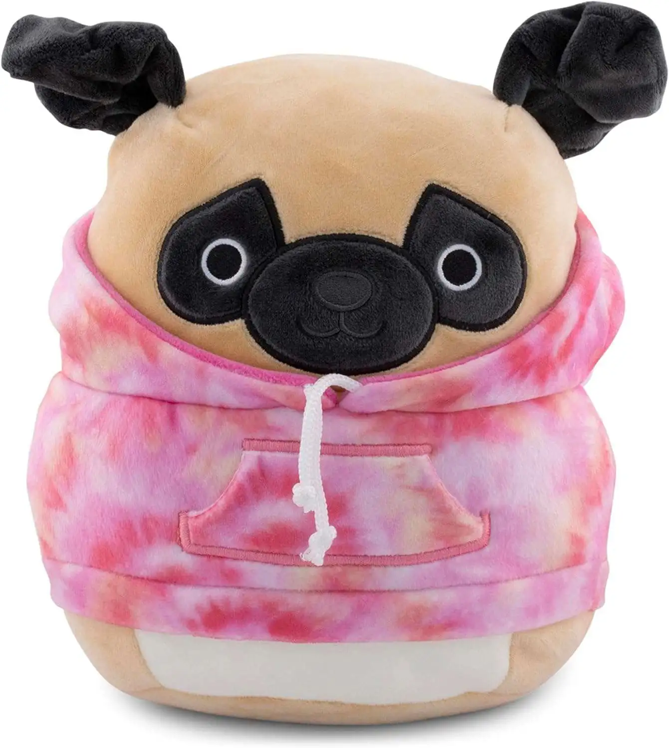 Squishmallows Prince the Pug 12-Inch Plush [Hoodie]