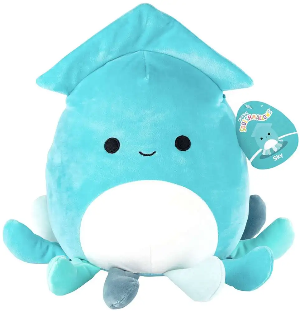 Squishmallows Sky the Squid 7-Inch Plush