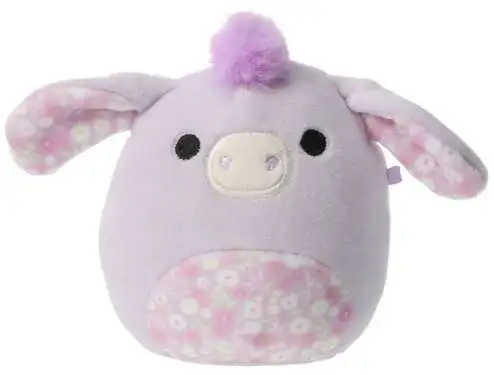 Squishmallows Easter Delzi the Donkey 4-Inch Plush