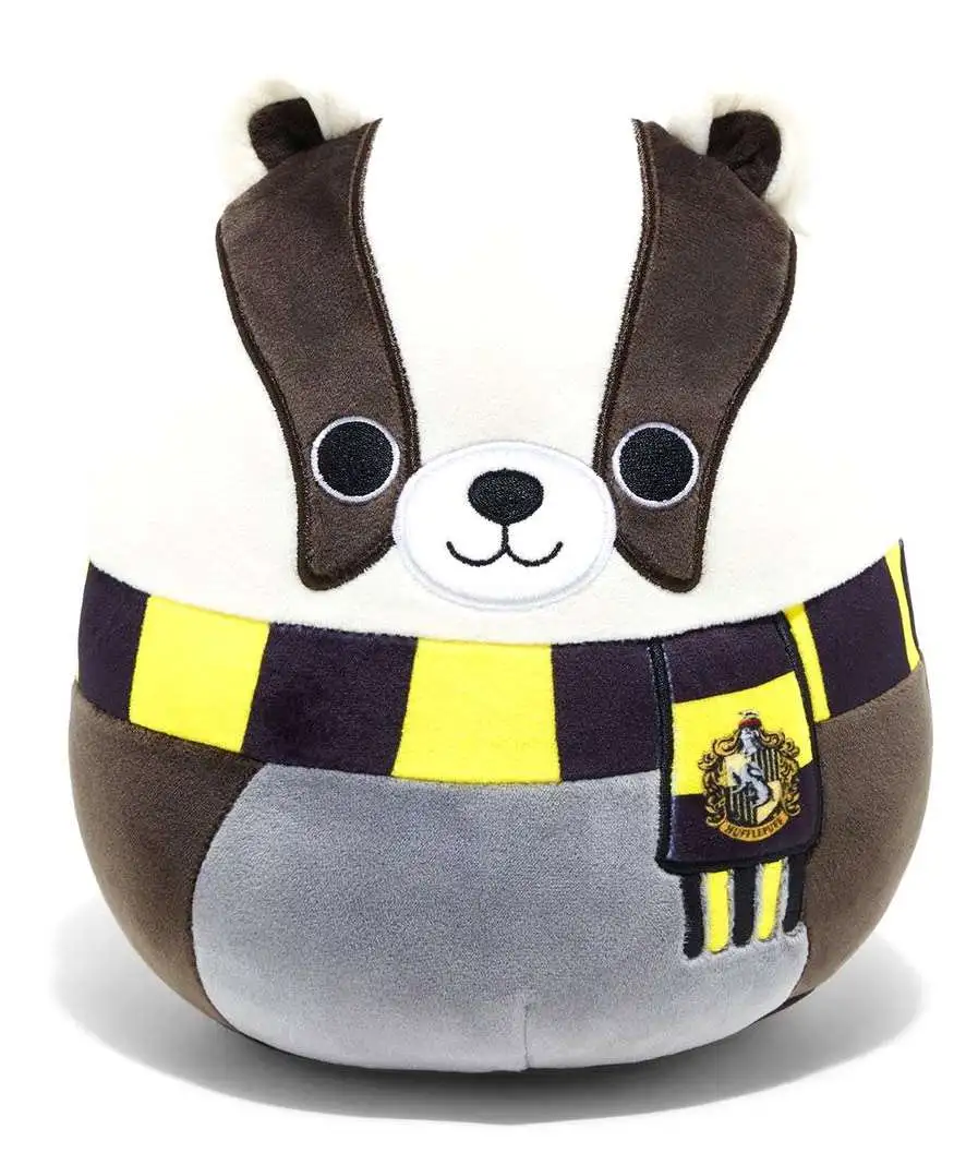 Squishmallows Harry Potter Hufflepuff Badger 8-Inch Plush