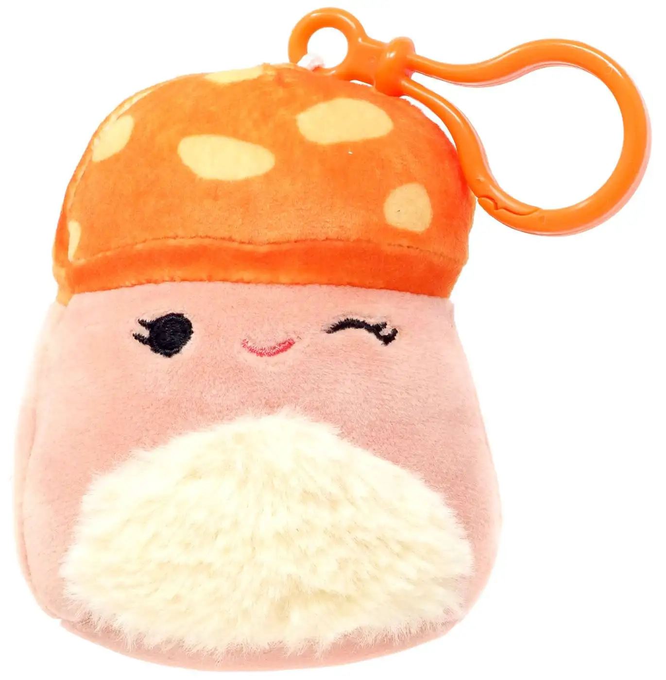 Squishmallows Alba the Mushroom 4 Plush Hanger Kellytoys - ToyWiz