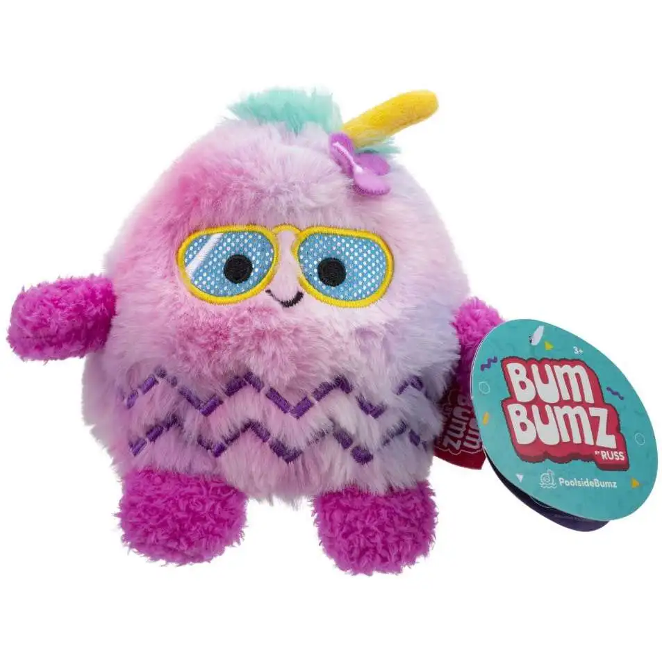 BumBumz PoolsideBumz Dawson 4.5-Inch Bean Plush